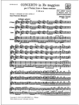 Concerto en Ré Maj. - F. 12 N° 15 - Conducteur - VIVALDI - Partition